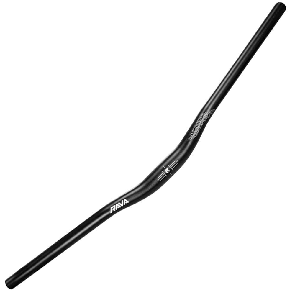 Guidão Rise Bar Curvo 31.8x730mm Backsweep 9° Alumínio Mountain Bike Rava