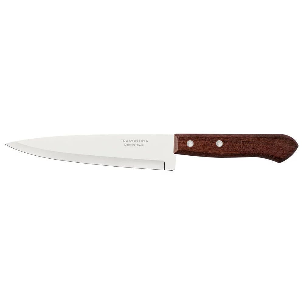 Faca de Cozinha Tramontina Dynamic em Inox com Cabo de Madeira 7”