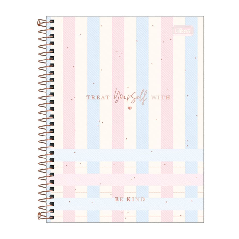 Caderno Colegial Tilibra Espiral Capa Dura Soho 10 Matérias Capas Diversas - Item Variado