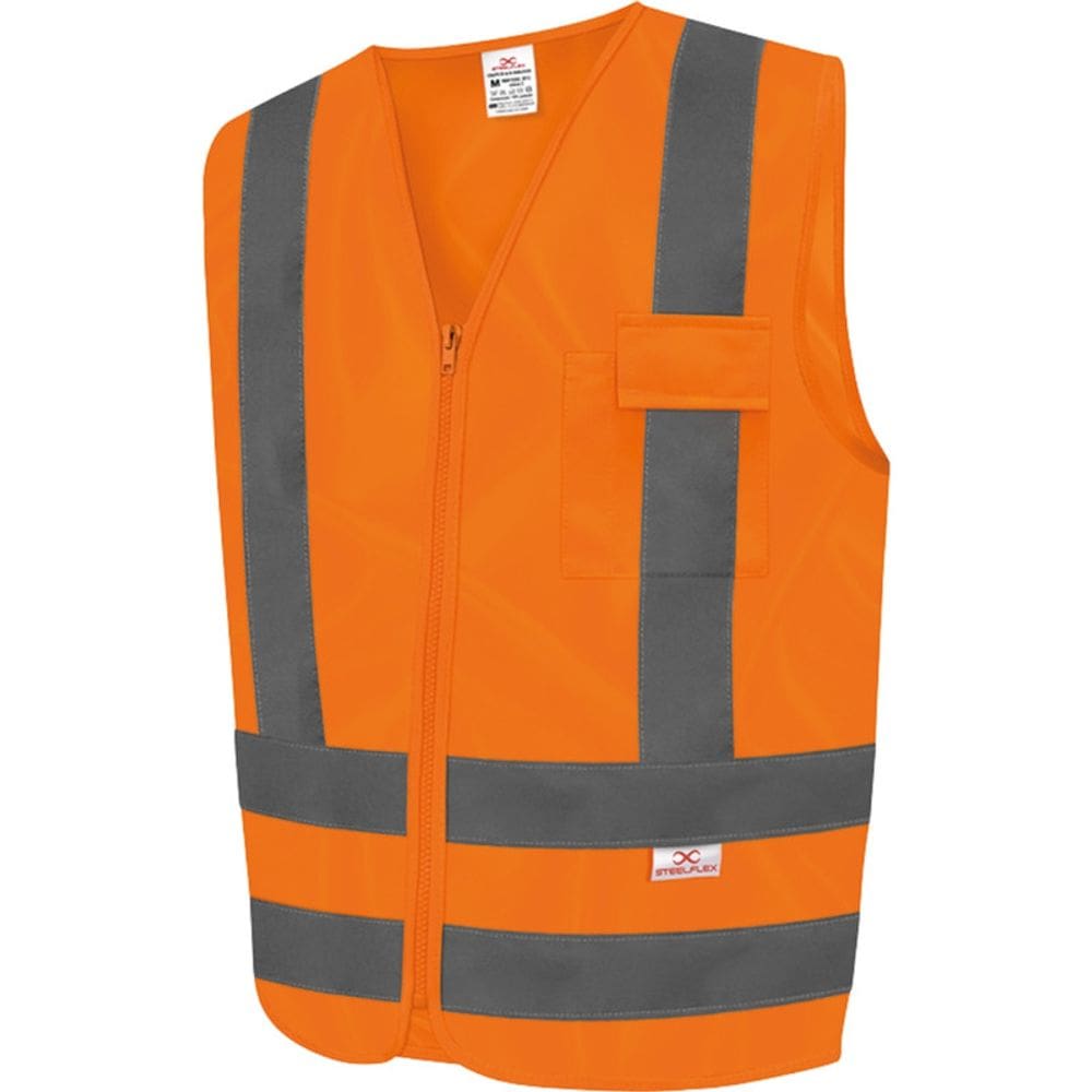 Colete refletivo com 1 bolso Steelflex