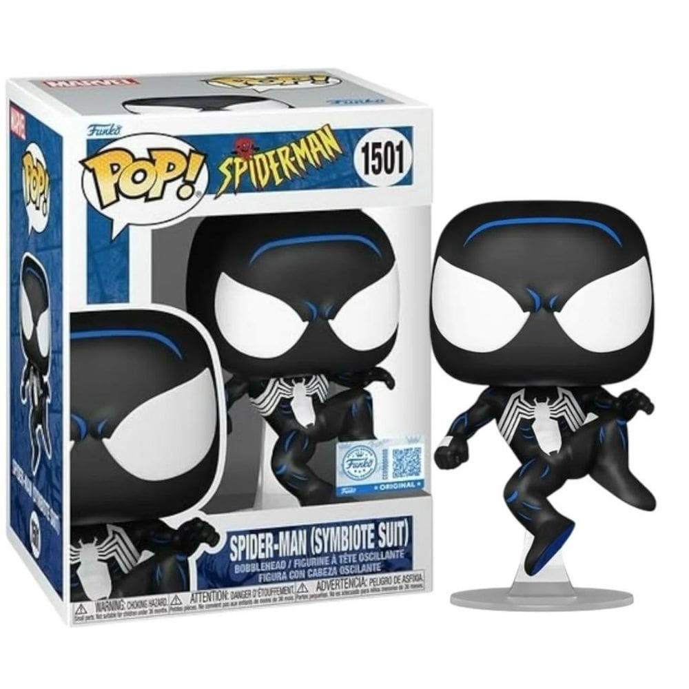 Funko Pop Marvel Spider-Man Spider-Man Symbiote Suit 1501