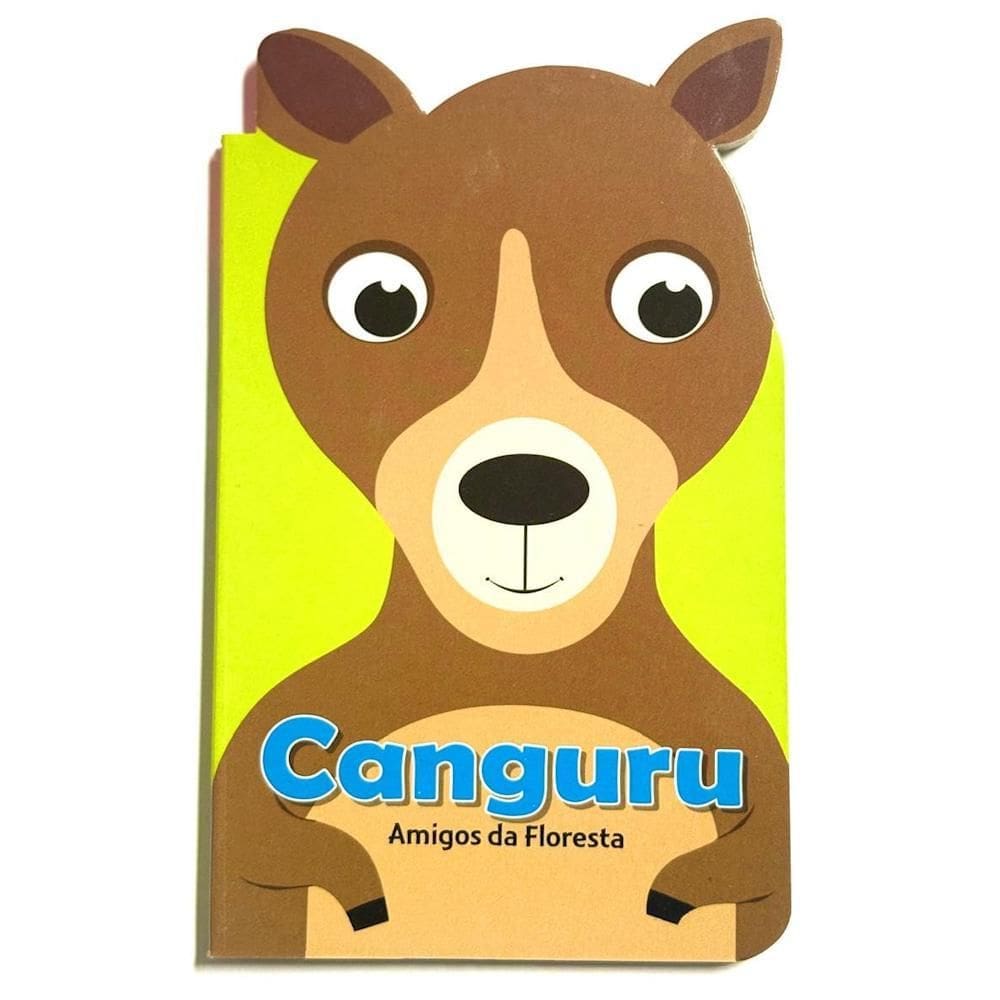 Livro Infantil Cartonado - Amigos Da Fazenda - Canguru