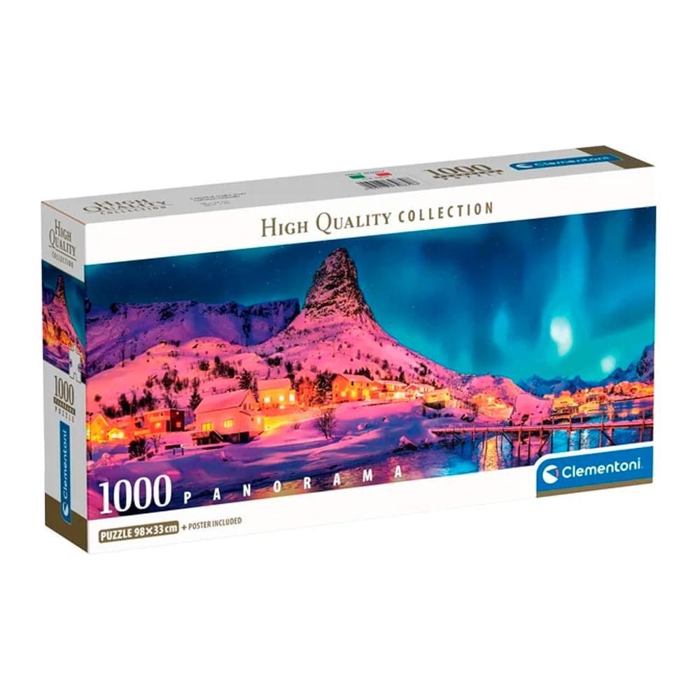 Puzzle 1000 Peças Panorama Ilha Lofoten - Clementoni 39870
