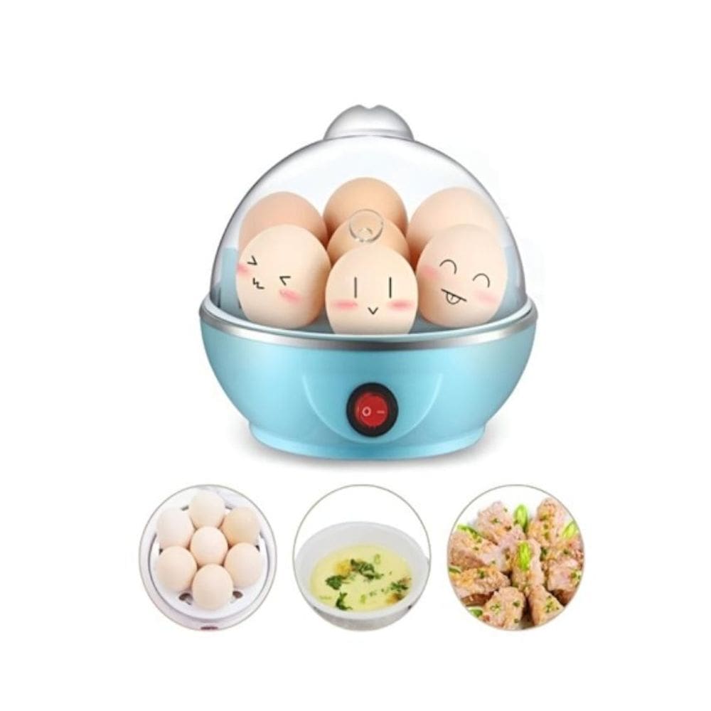 Cozedor De Ovos Portátil Elétrico Cozinha A Vapor 110V