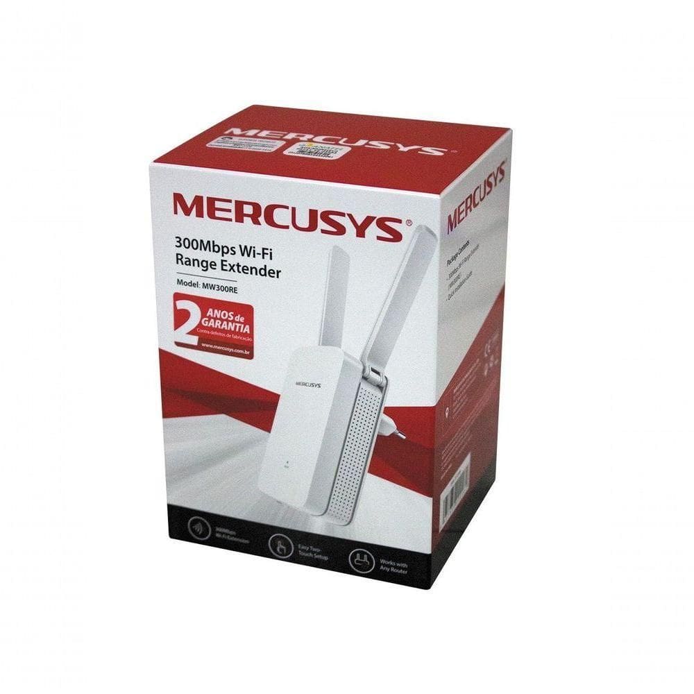 Extensor De Area Mercusys Mw300re 300mbps Wireless 2,4ghz