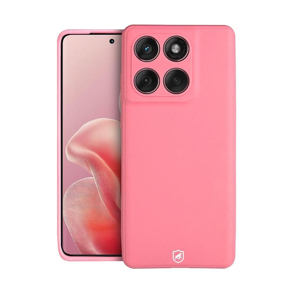 Capa para Motorola Moto Edge 60 - Silicon Veloz - Rosa - Gshield
