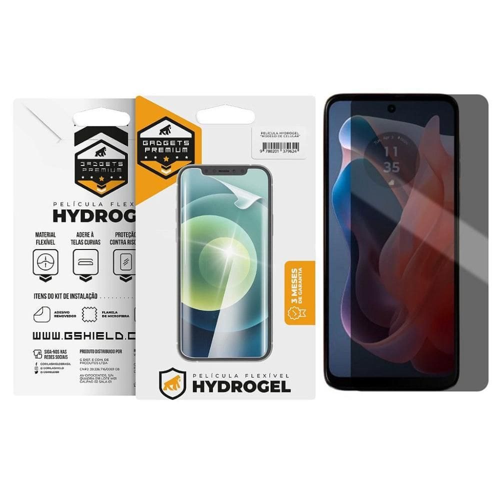 Película para Motorola Moto G Play 2024 - Privacidade Hydrogel - Gshield