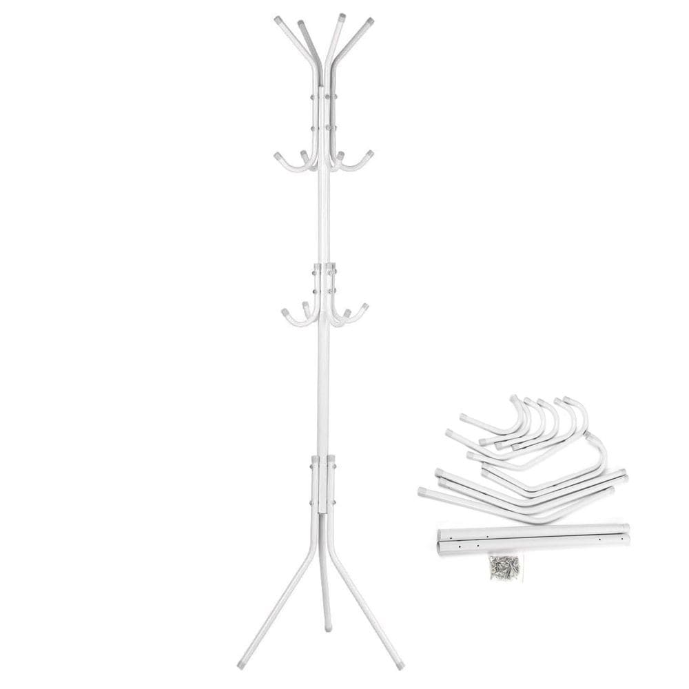 Mancebo Cabideiro Arara Roupa Blusa 9 Ganchos Bolsa Casaco Chapeu Casa Quarto Sala Organizaçao Resistente Multiuso