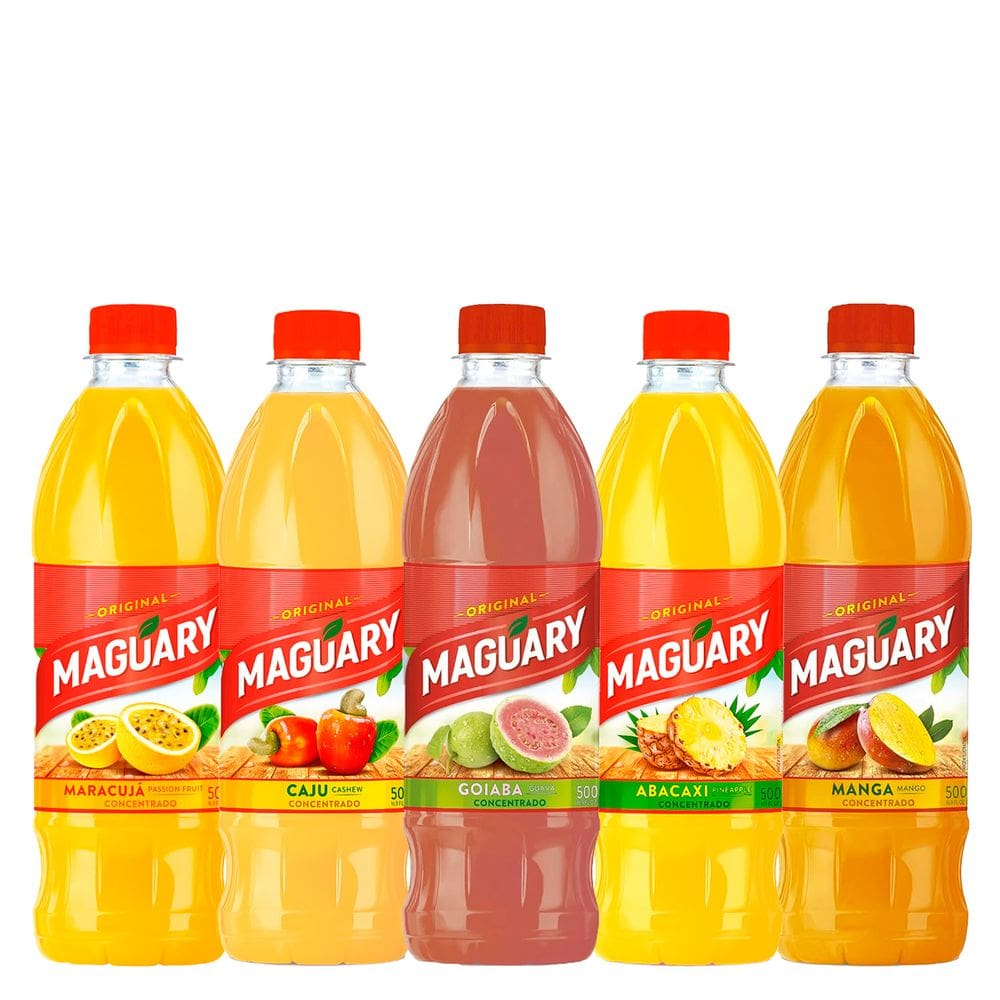 Kit Suco Concentrado Maguary Sabores diversos
