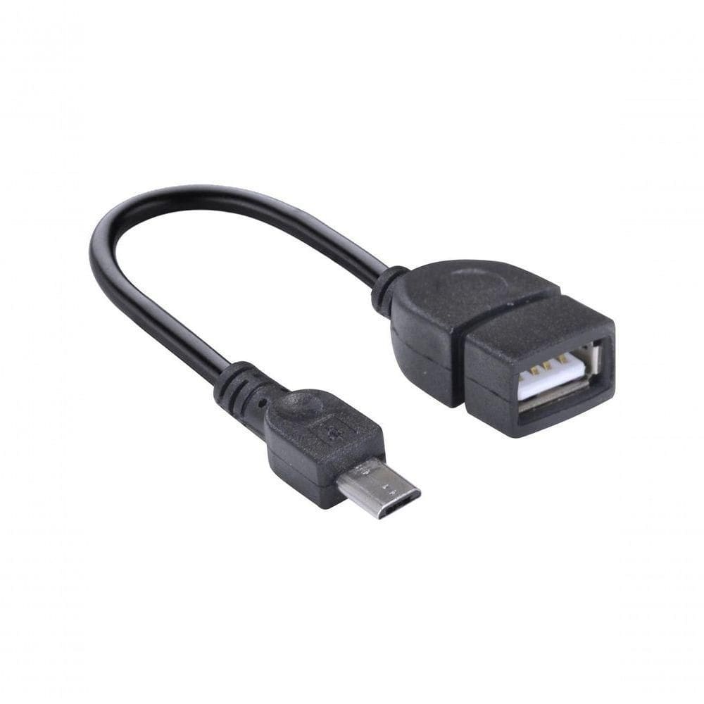 Adaptador Usb Fêmea Para Micro Usb Com Função Otg Ufmu-otg