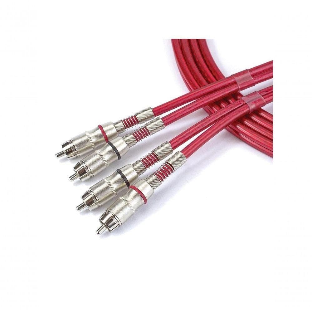 Cabo Santo Angelo Rca Paredao 1 Metro Estereo Vermelho...