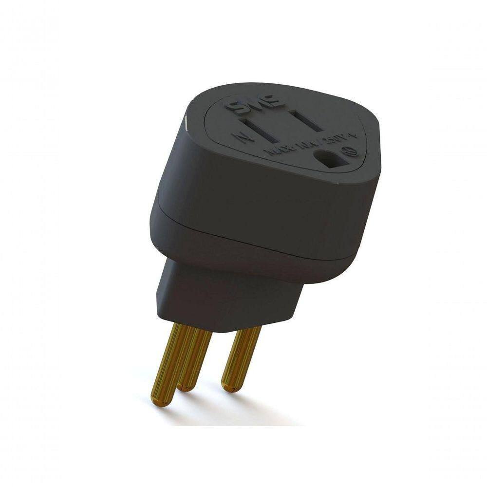 Adaptador P- Tomada Parede Padrao Novo - 64120