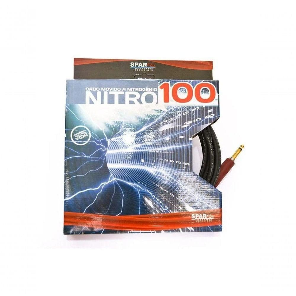 Cabo Teclado Sparflex Nitro 100 Plug 90 3 Metros Preto...