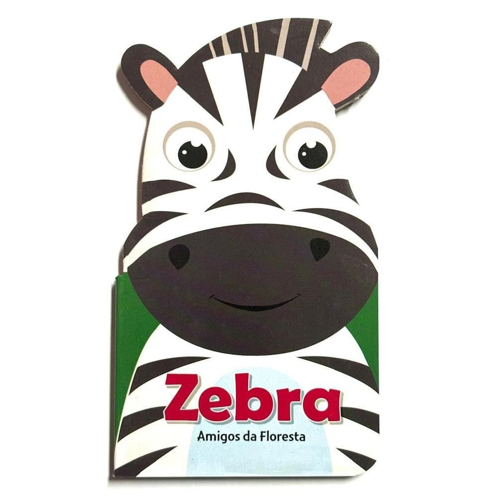 Livro Infantil Cartonado - Amigos Da Fazenda - Zebra