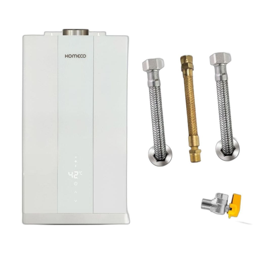 Kit Aquecedor Komeco KO16WH 16L GN + Acess. Ligação