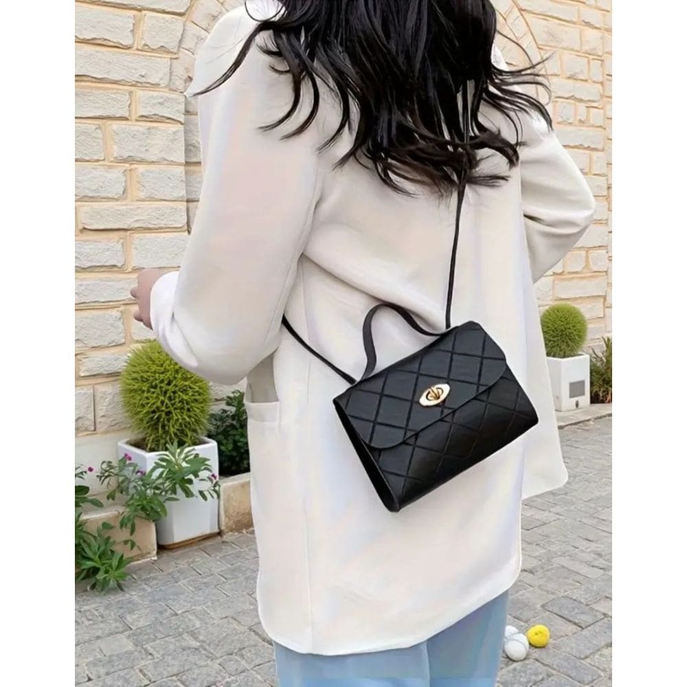 Bolsa Transversal Feminina Pequena Carteira Minimalista