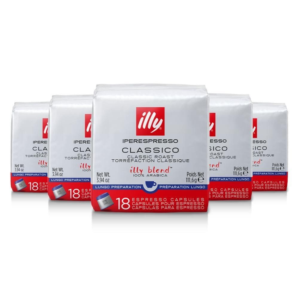 90 Cápsulas, Café Illy Blend Illy Iperespresso, Lungo