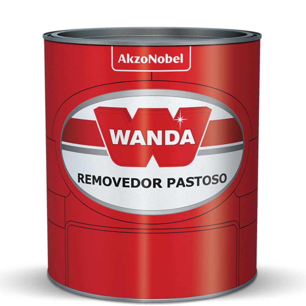 Removedor de Tintas Pastoso Concentrado 1Kg Wanda