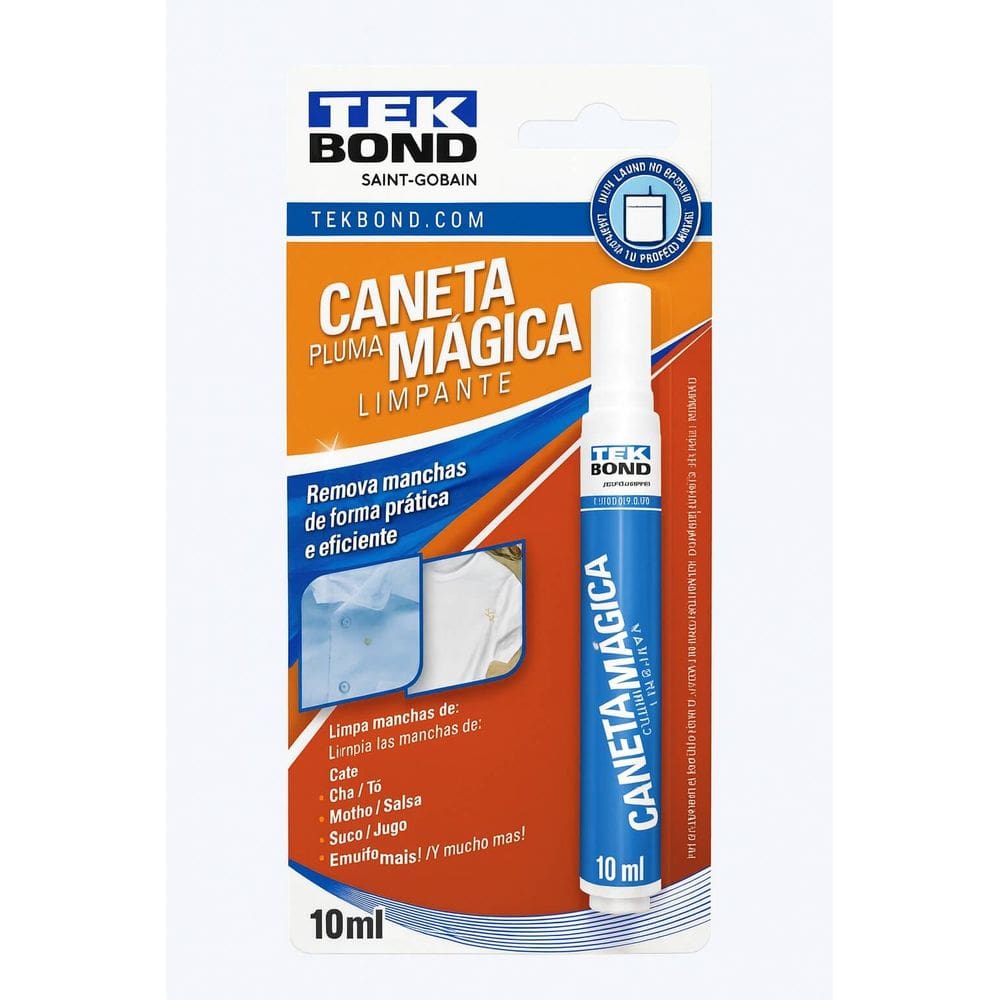 Caneta Mágica Limpa Manchas 10ml Tek Bond