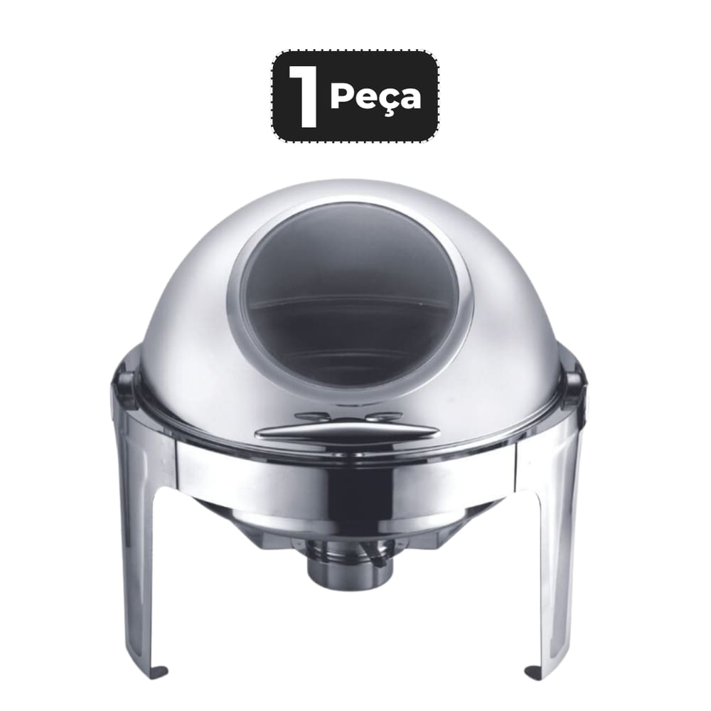 Rechaud 6 Lt. Com Fogareiro E Suporte Para Resistencia