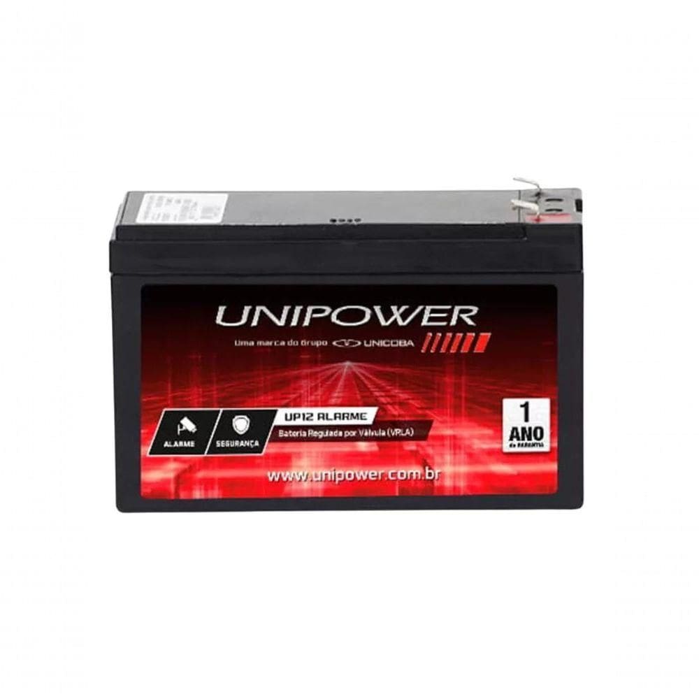 Bateria 12v Unipower Up12 Alarme 4a