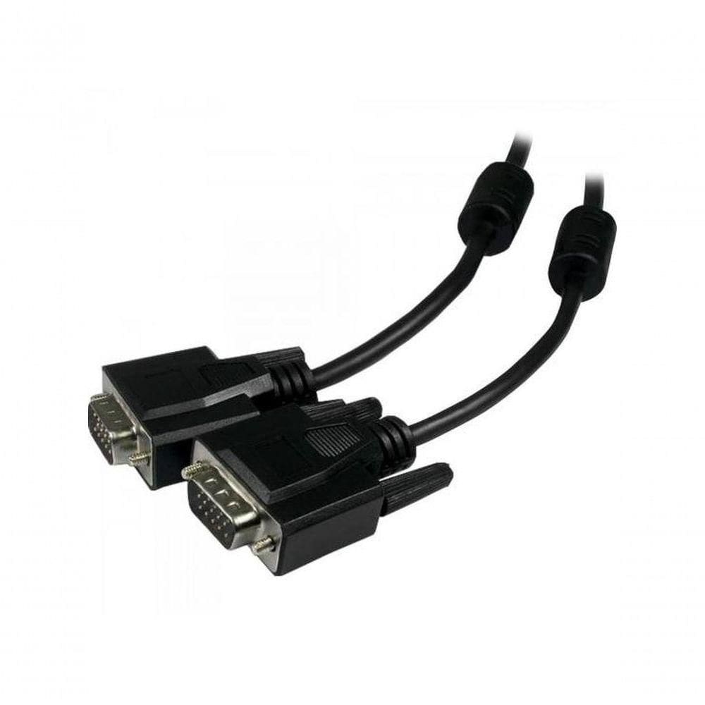 Cabo Vga Hdb15m X Hdb15m 15 Mt Preto Com Filtro Storm