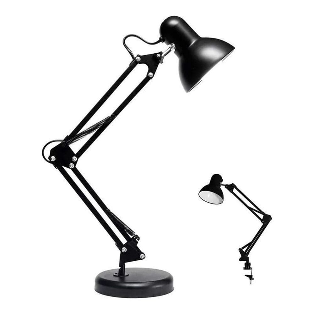 Luminária Preto Regulavel Para Sala