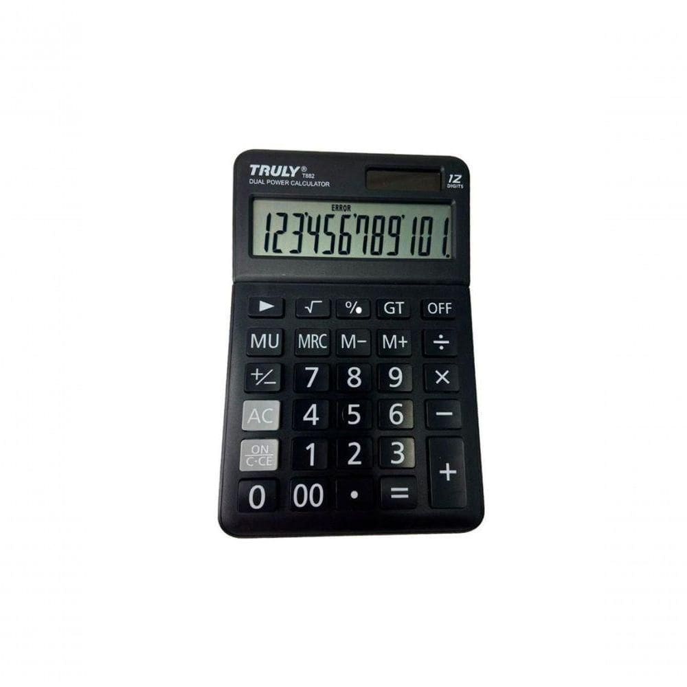 Calculadora De Mesa Truly 12 Digitos - T882