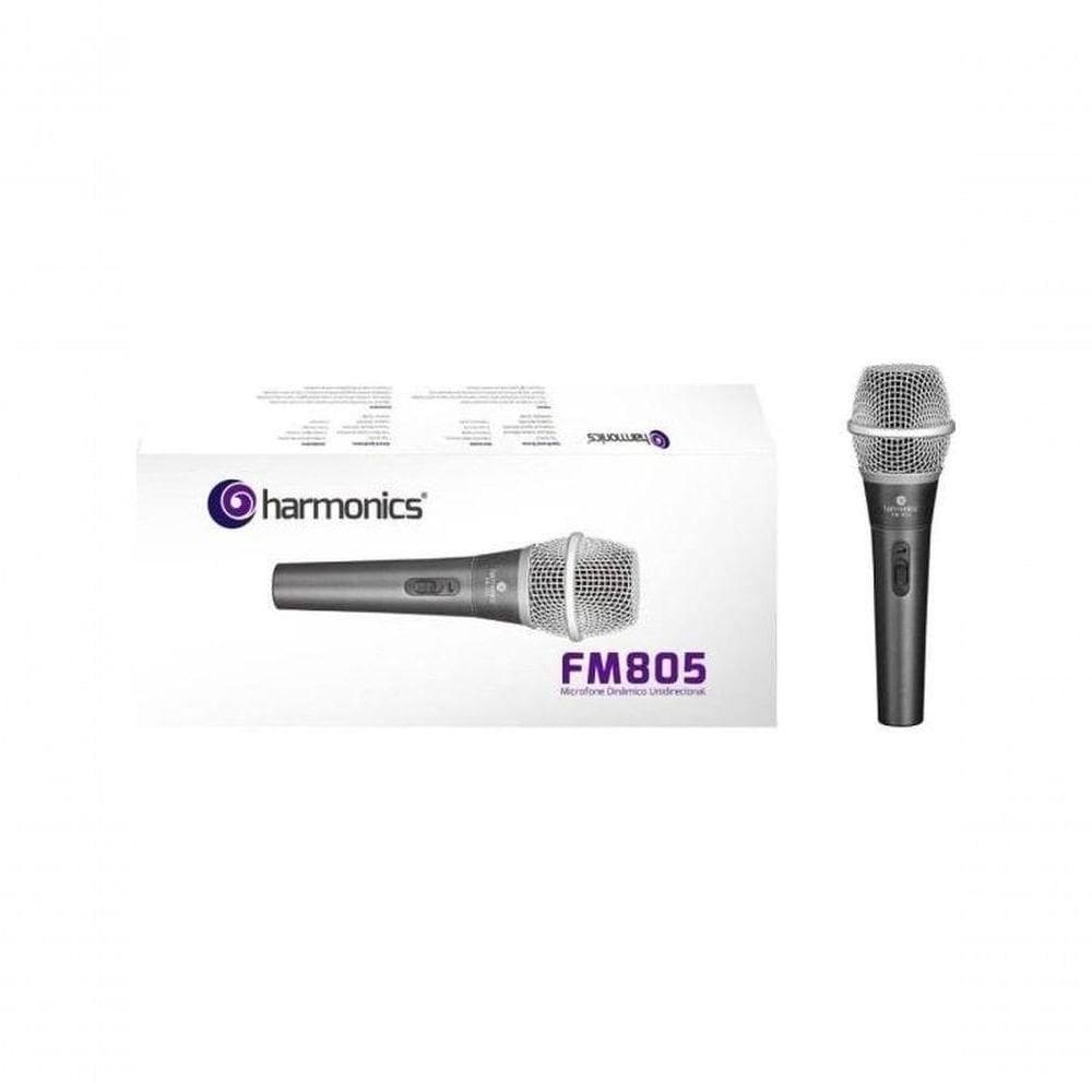 Microfone Harmonics Fm-805 Dinâmico