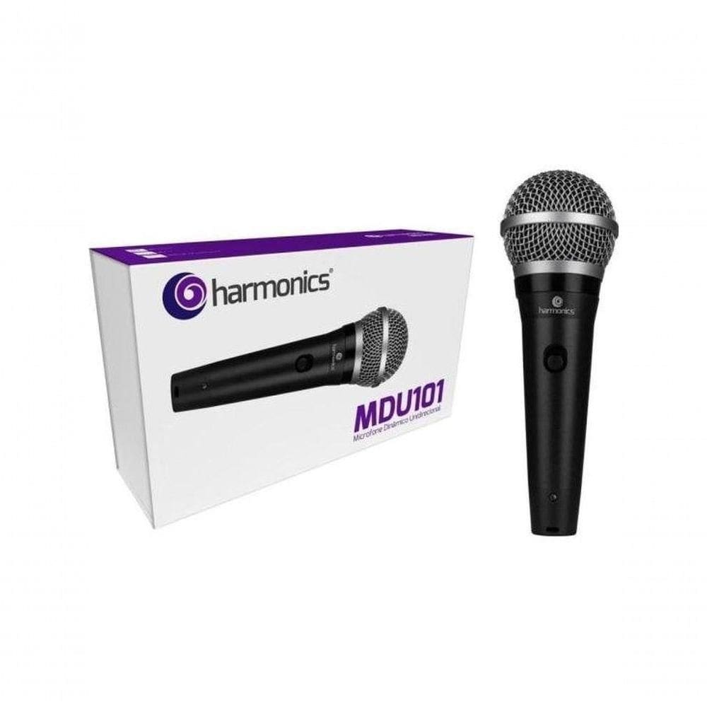 Microfone Harmonics Mdu101 Dinâmico Cardióide
