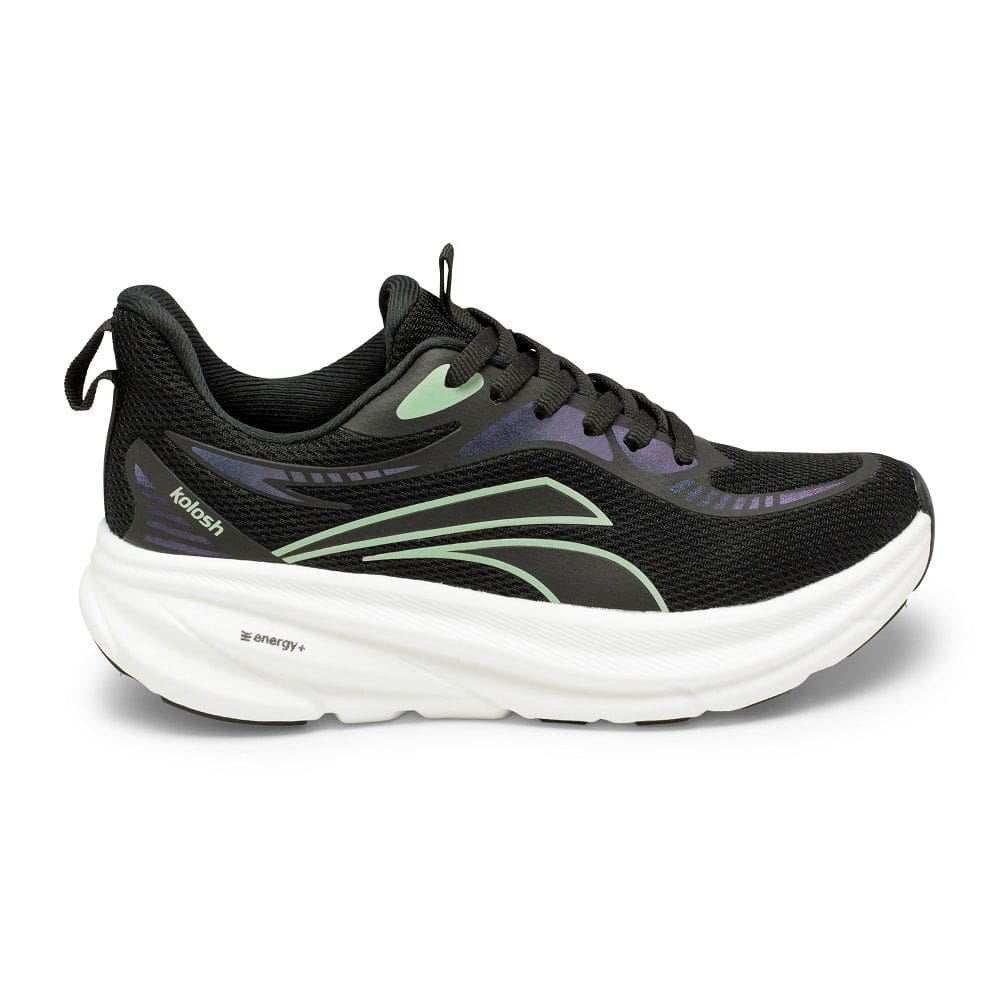 Tênis Esportivo Byte Kolosh E0348 Feminino - Preto
