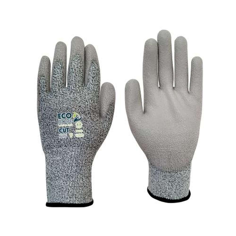 Luva De Segurança Resistente A Corte Eco Hope 10 (eg) - Hppe Fibra De Vidro Rpet Pu - Volk Do Brasil