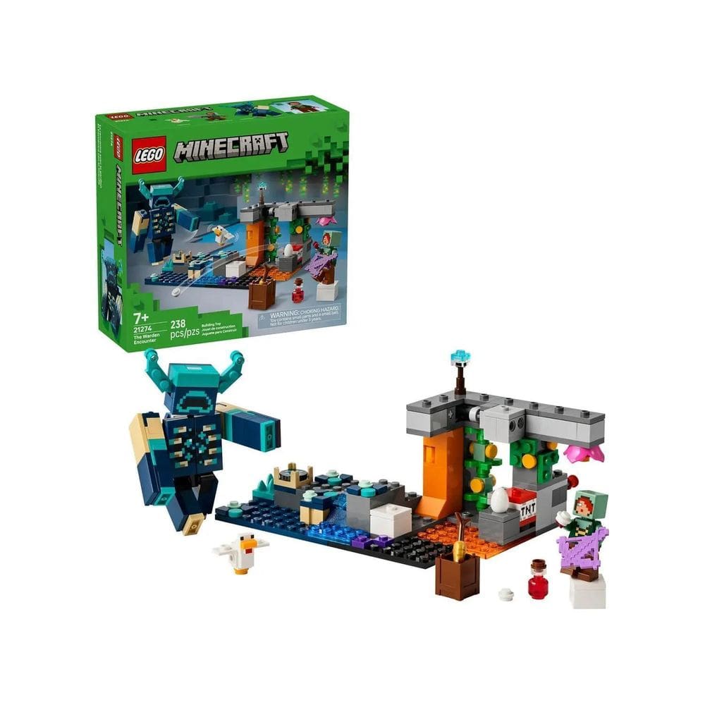 Lego O Encontro Com O Guardião 21274 238 Peças