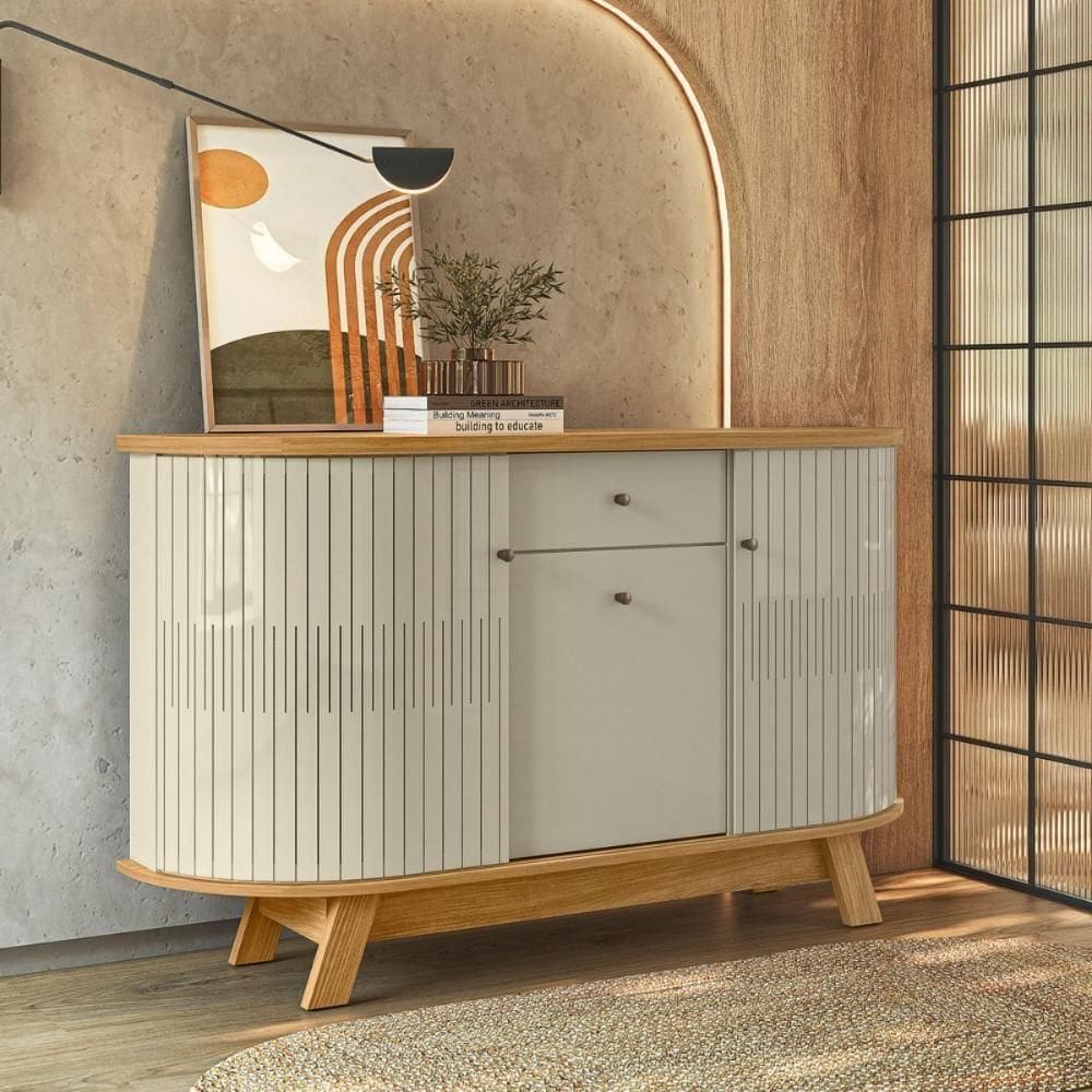 Buffet Monza Com Pés Cumaru/opala