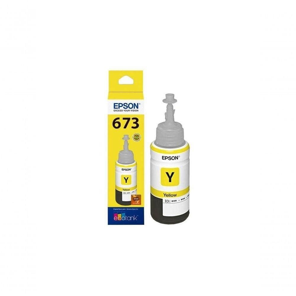 Refil Tinta Epson Amarelo T673420-al