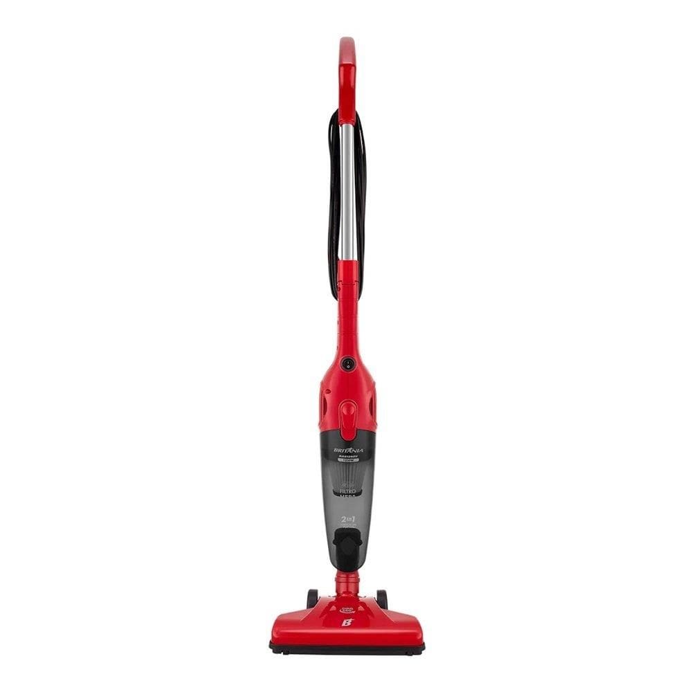 Aspirador de Pó Vertical Britânia BAS1290V 1 Litro 1250W 2 Em 1 Vermelho
