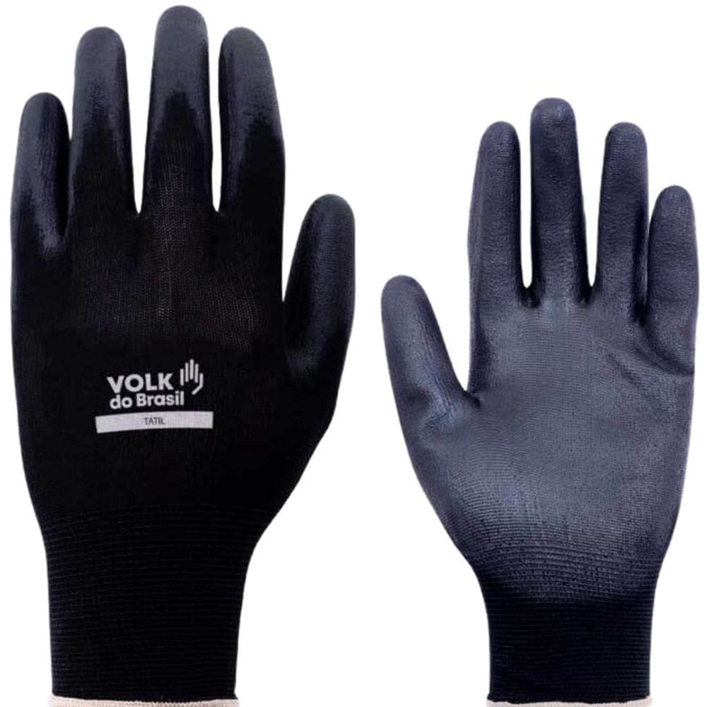 Luva de Proteçao Tatil Black Volk CA 30916