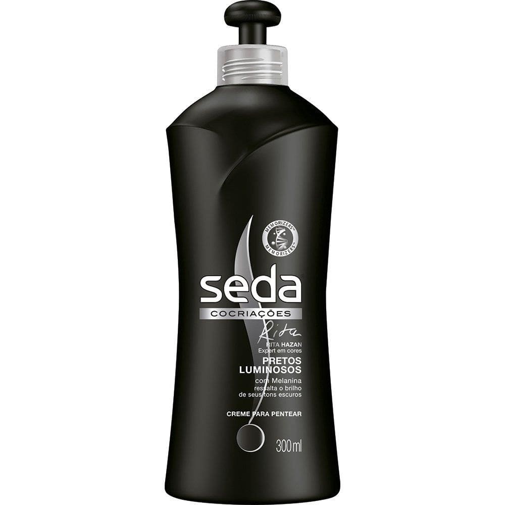 Creme para Pentear Seda Pretos Luminosos 300ml