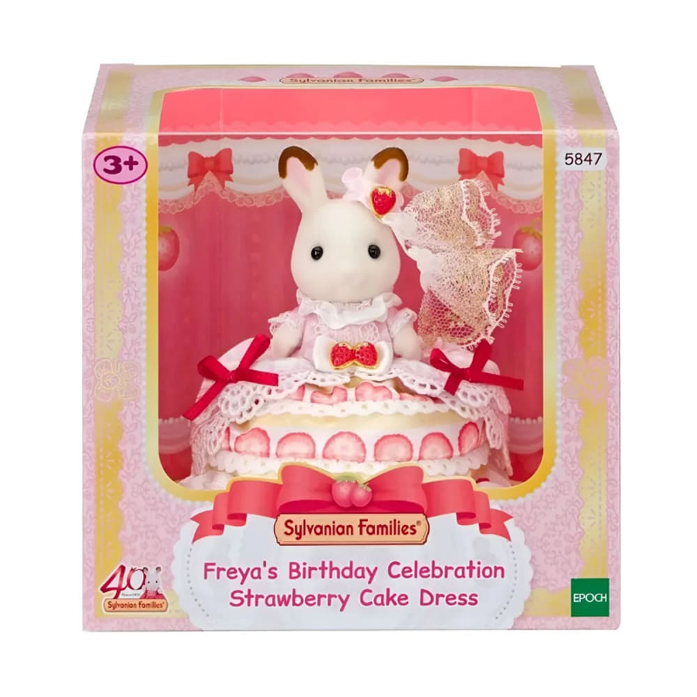 Sylvanian Families Aniversário da Freya Vestido Bolo - Epoch