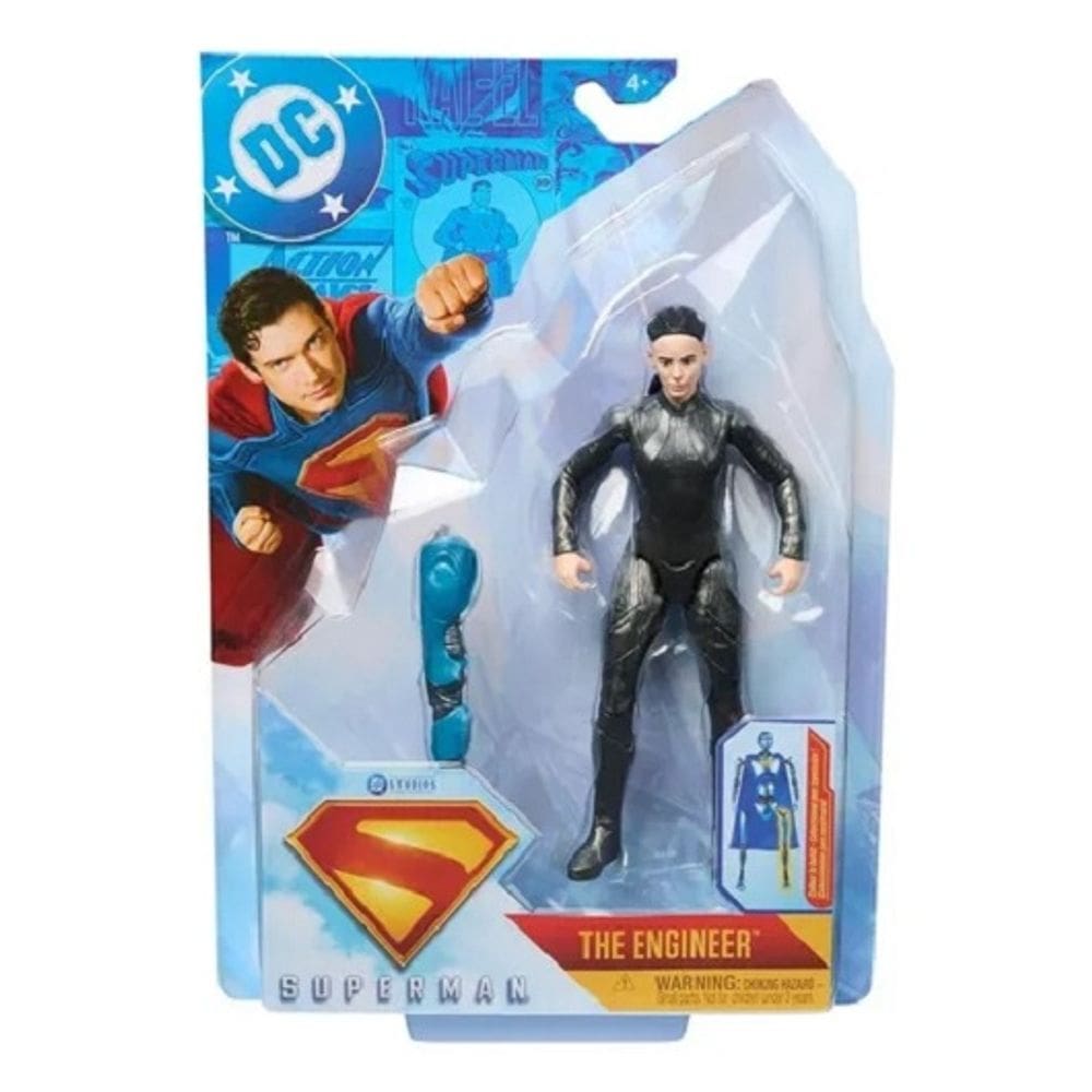 Superman DC Legacy Collect To Build 15 Cm Articulado C/ Acessorio - Engenheira - Sunny