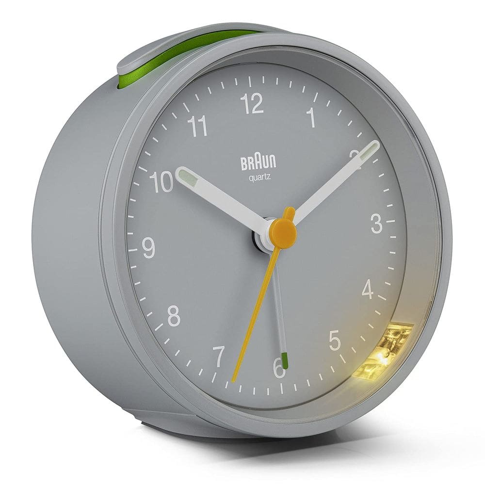 Despertador Braun Classic Analogue com Snooze & Light BC12G