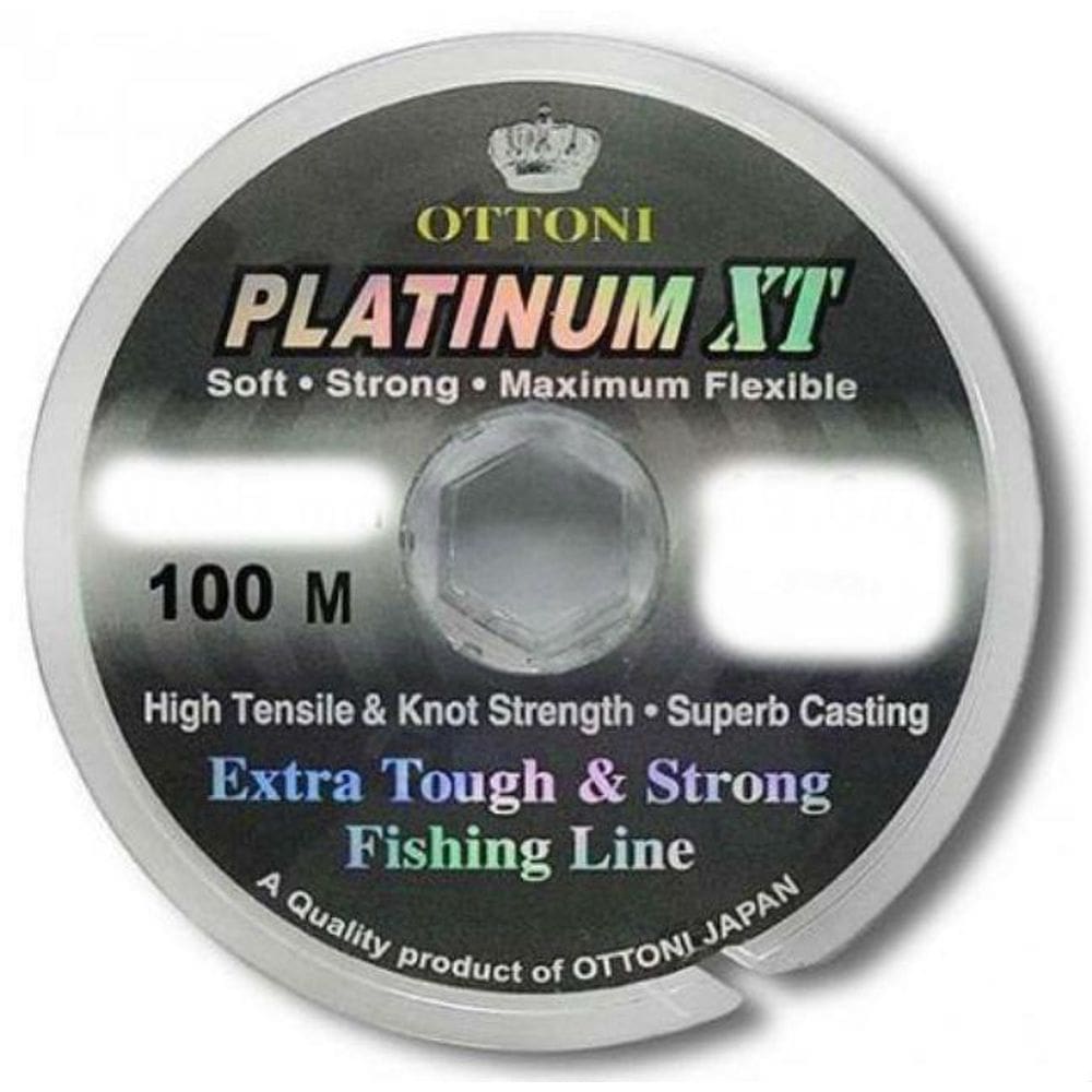 Linha Monofilamento Platinum Xt 100M 35Mm Ottoni