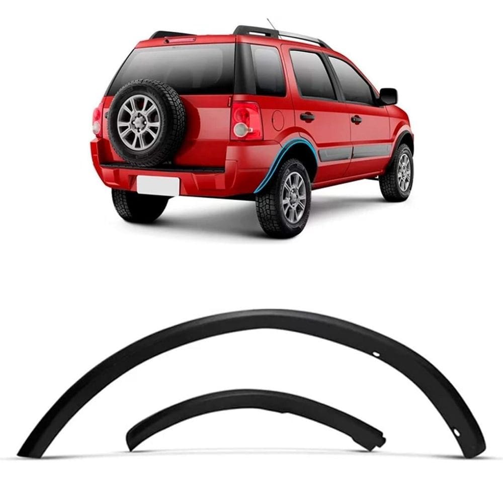 Moldura Roda Ecosport Traseira 2003 A 2012 Completa