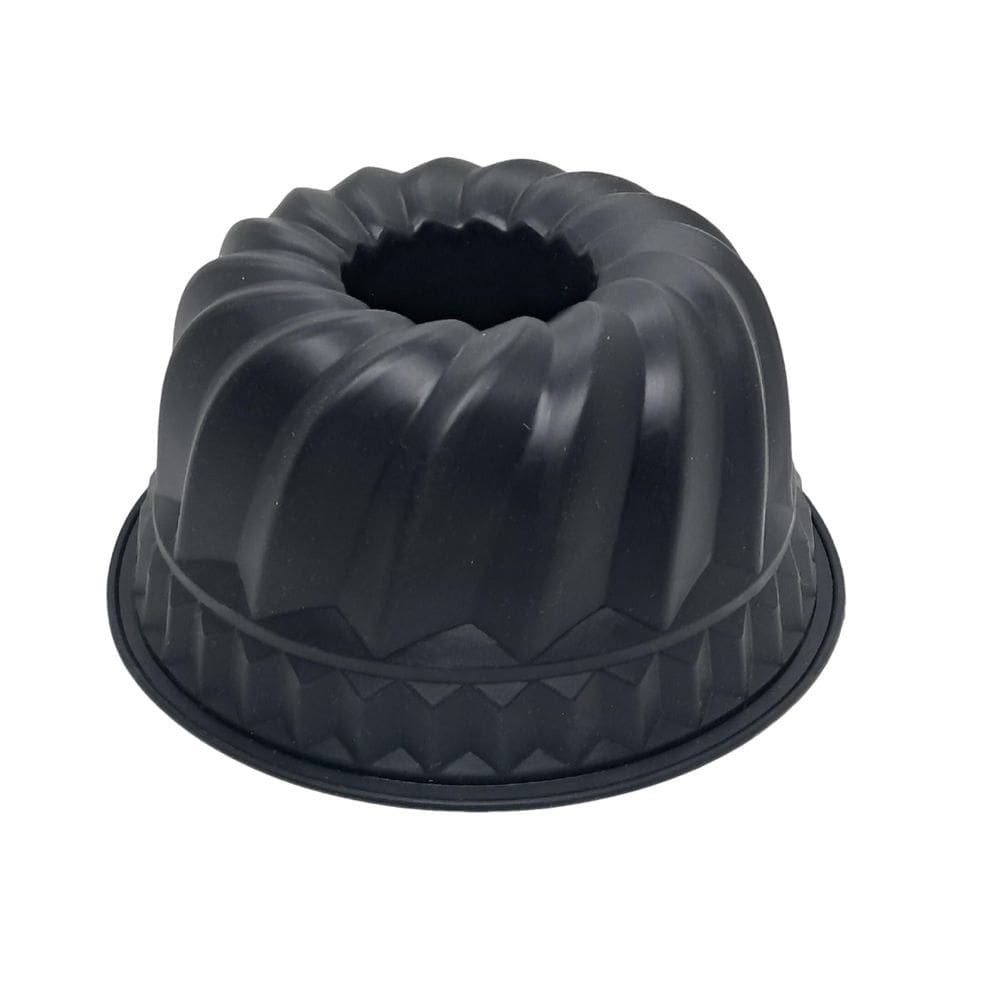 Forma Redonda de Silicone Decorada Para Air Fryer Pudim Bolo 24cm