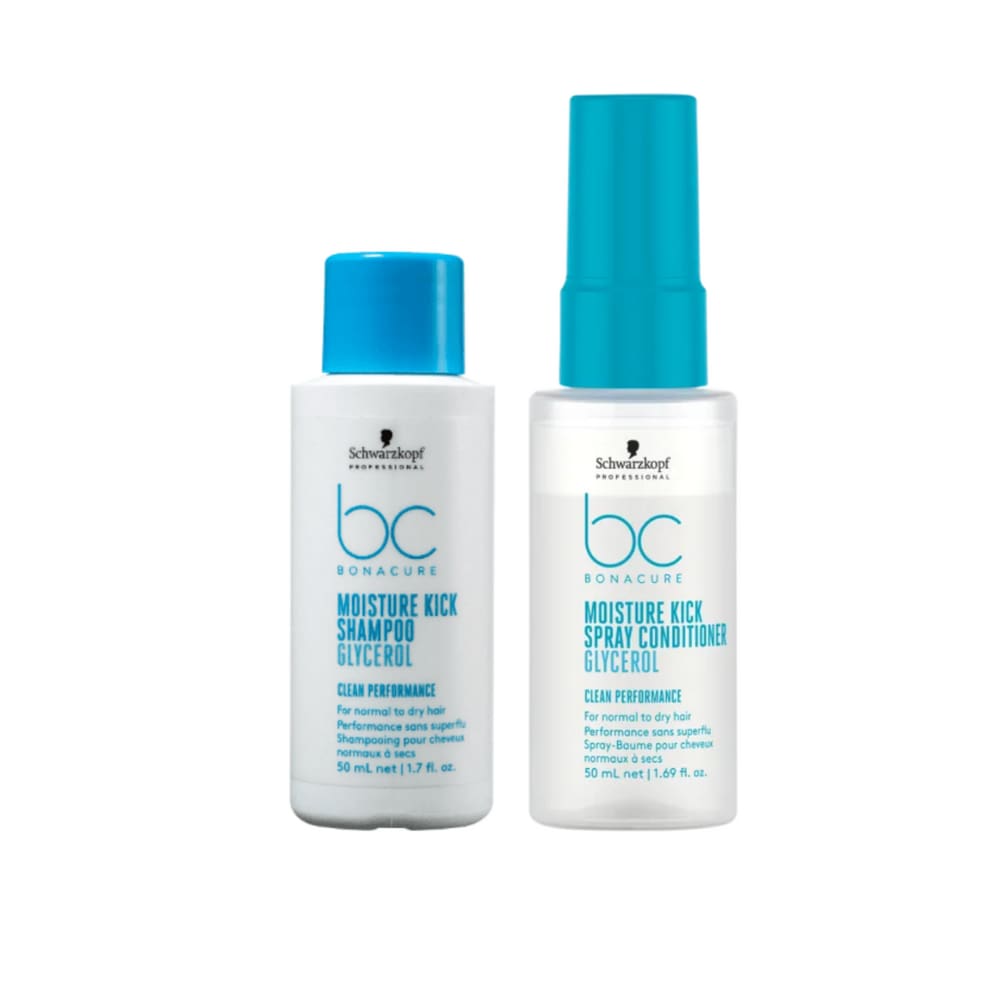 Kit Schwarzkopf Bc Moisture Kick + Shampoo E Cond. - 50ml