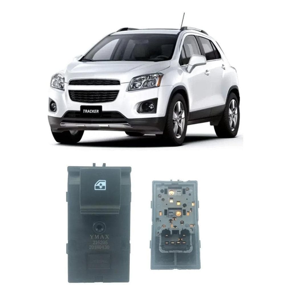 Botão Do Vidro Elétrico Traseiro Tracker 2014 2015 2016 2017