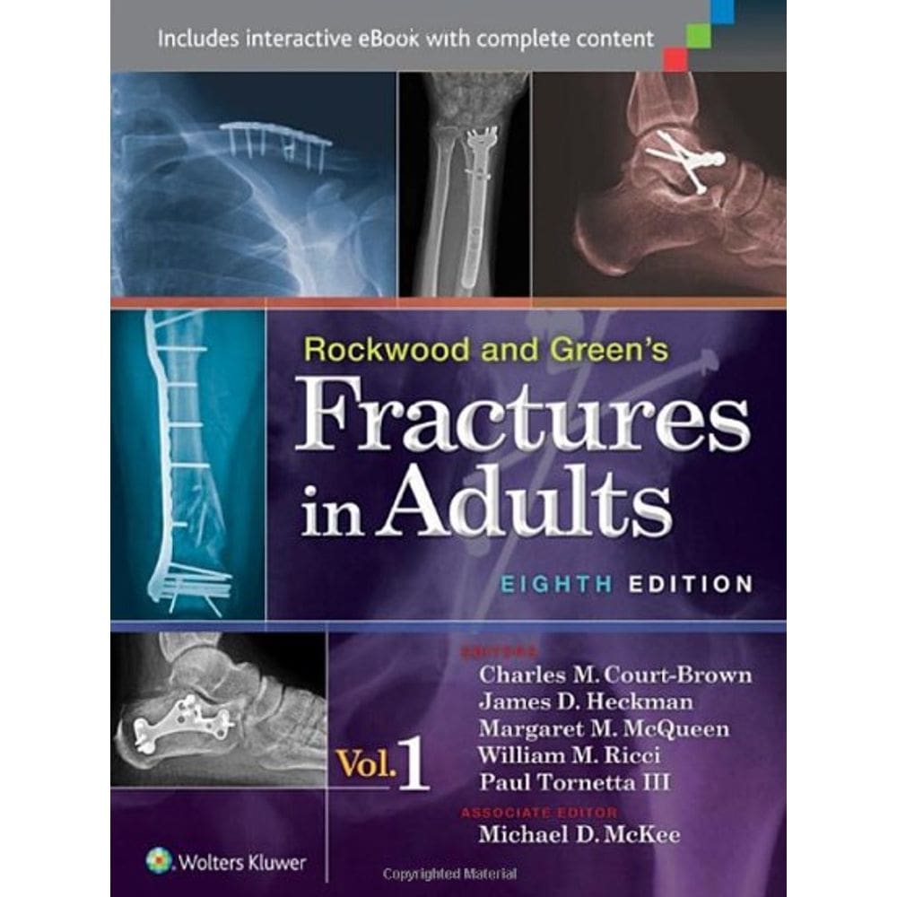 Rockwood & Green Fractures In Adults 2 Vols