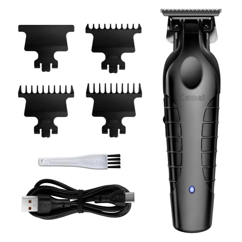 Kemei Recarregável Para Acabamento De Barba