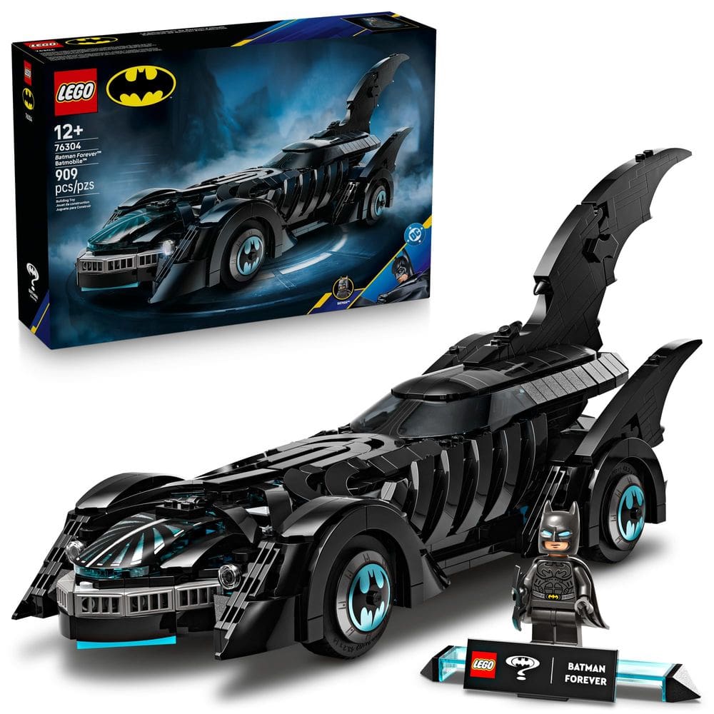 Brinquedo LEGO DC Batman Batman Forever Batmobile 76304 12+ anos