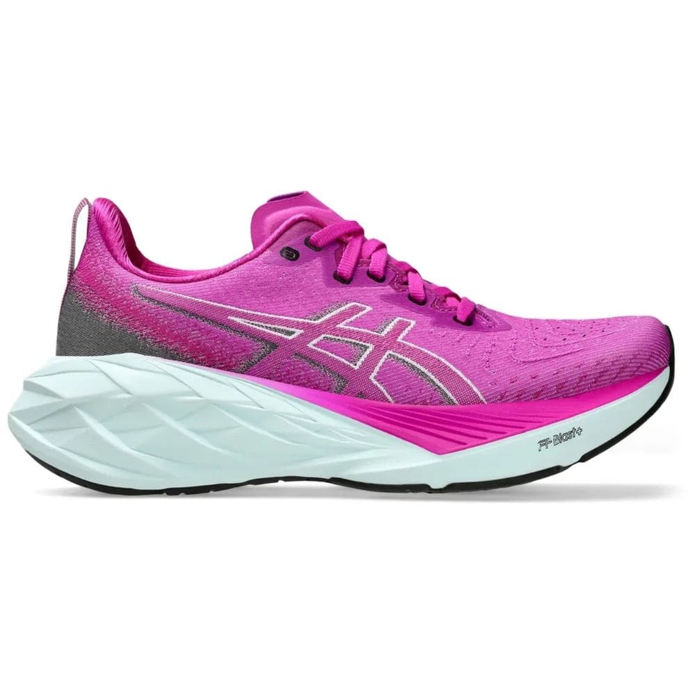 Tênis Asics Novablast 4 Feminino - Rosa+Cinza
